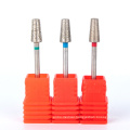 Acrylic Nail Drill Manicure Diamond Cuticle Bur Drill Bits For Metal